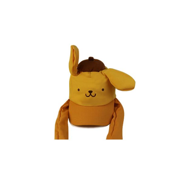 Hot Sales ACE Winter Cap Custom Closure Buckle with Movable Ears Cute Baby Kids Unisex Custom Soft Cotton Baseball Cap