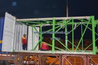 10tons TC6515 Construção de edifícios Torre Crane de fixação de ângulo