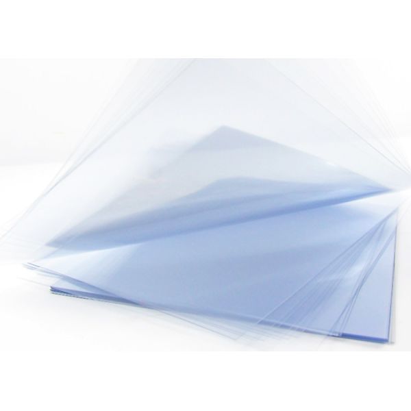 Лоснистая крышка вязки PVC A4 прозрачная 175mic