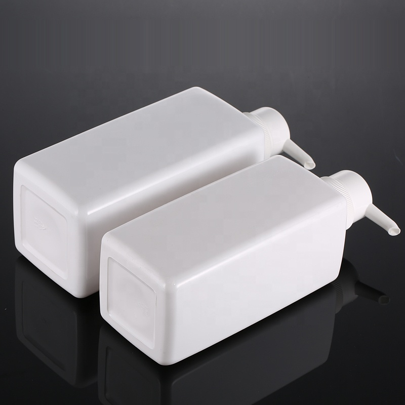 Материал ЛЮБИМЦА Biodegradable ясной бутылки брызг 32 Oz квадратный для шампуня