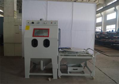Manual Control Mode Suction Blast Cabinet For Steel Parts ISO9001 - 2015
