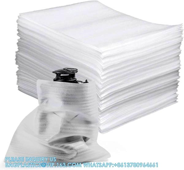 Foam Wrap Cushion Pouches, 8x12 Inch Foam Pouches For Safeguarding Mugs,Cups,Glasses,China And Dishes