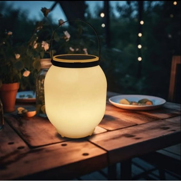 LED Color Changing Camping Lantern for Outdoor & Garden