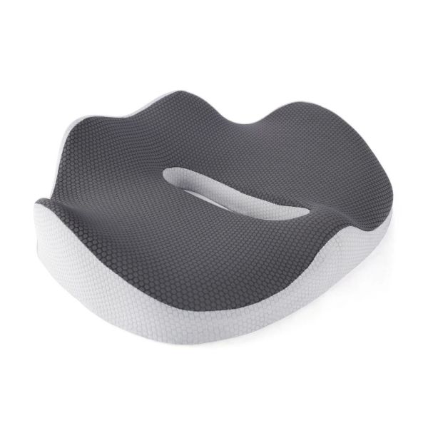 Memory Foam Filling Coccyx Seat Cushion for Improved Blood Circulation and Comfort