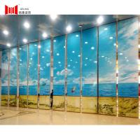 haute cloison de séparation mobile décorative acoustique de 8.5m pour la convention hall d'hôtel