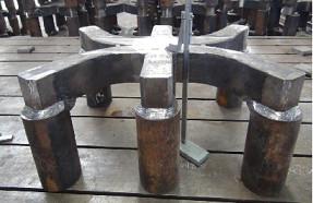 Lost Foam Casting Steel Yoke High Strength For Electrolytic Aluminum Industry