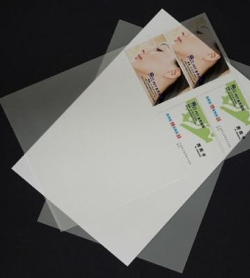 Custom Designs Printable PVC Card Sheet , Blank Cards / Plastic Cards Matt Sheet