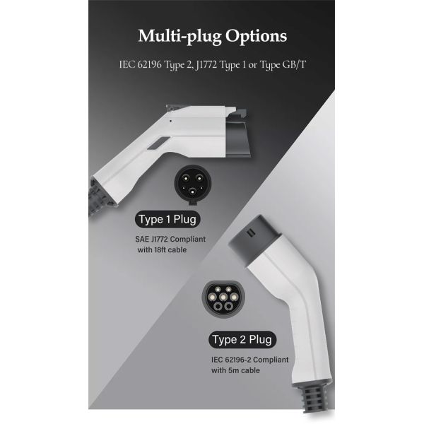 Single Phase 7KW EV Charger Wallbox 32A AC EVSE for Mercedes