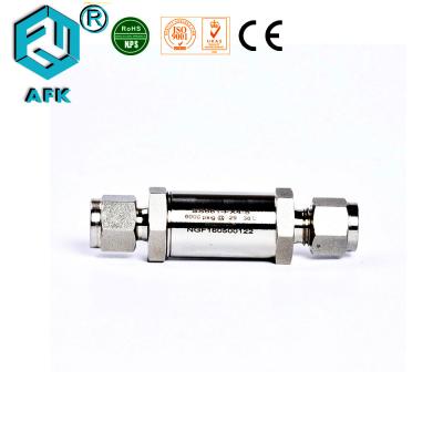 Laboratory Air Compressor Check Valve 3000Psi Max Working Temperature 204℃