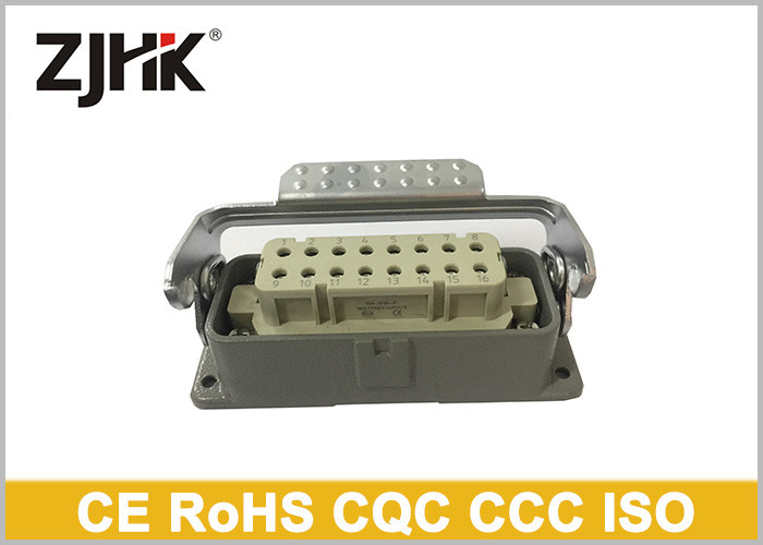H16A - BK - сверхмощные соединители провода 1L, однорычажный соединитель 09200160301 16 Pin прямоугольный