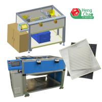 Condensador de ajuste automático Mesh Filter Assembly Machine 600m m 450m m largos de par en par