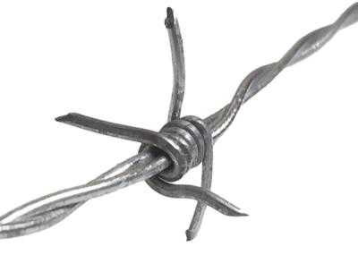 Гальванизированный/Pvc покрыл колючую проволоку стали 2.0mm для поля ограждая