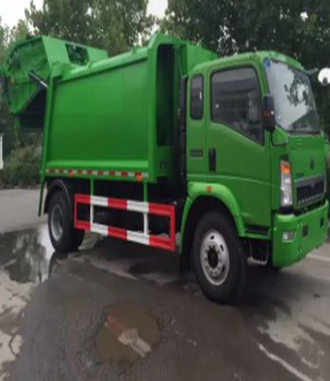 4X2 6X4 LHD / RHD 14Cbm Мусоровоз 10Т Сбор отходов 430 л.с. Большой мусорокомпрессорный грузовик