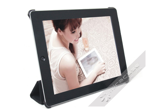 Miracase or OEM Blue Smart PU Leather iPad Cases for iPad2 & the New iPad