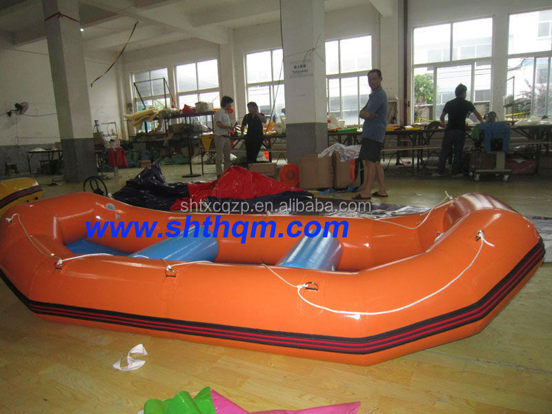 China Factory Supply Inflatable Boats for Water Park Playing PVC Inflatable Rafting Boat Outdoor Water Play Equipment for Sell