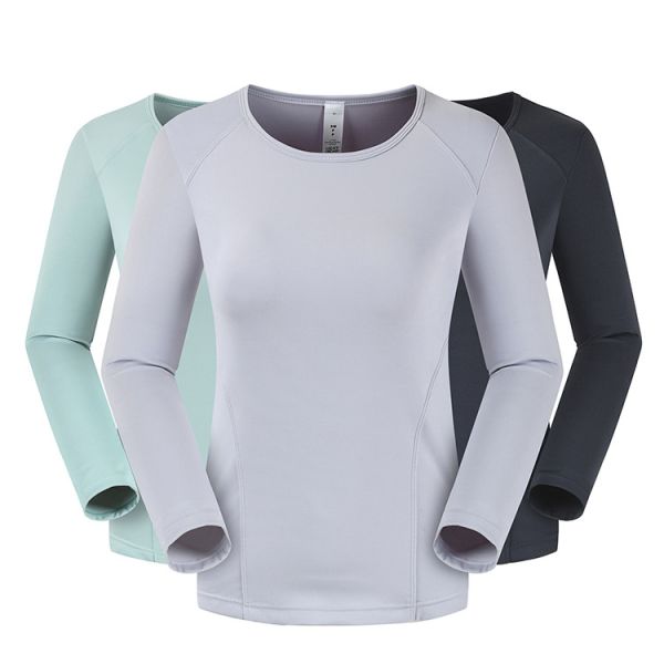 ориентированный на заказчика Hoodie спорт шить женщин Flatlock вокруг рубашек пота шеи