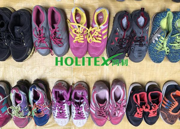 Comfortable Second Hand Ladies Sports Shoes / Used Sports Shoes For Southeast Asia
