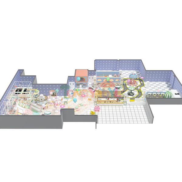 Indoor Playground Equipment Soft Children Playground For Shopping Malls