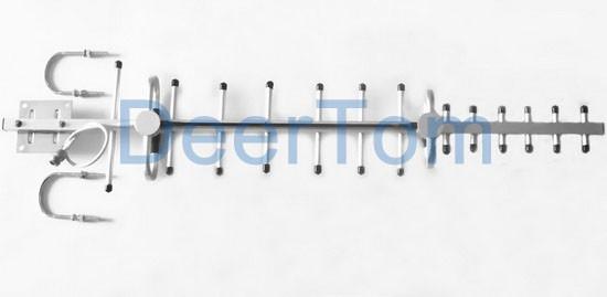 800-1880MHz Dual Band Yagi Antenna Outdoor Directional 10dBi GSM Antena N Connector