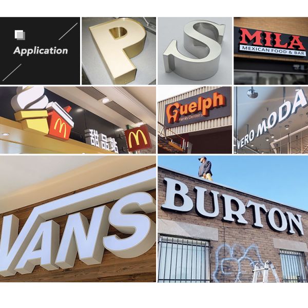 Загоренный 100 зеркала цвета алюминия метрам крышки отделки для письма канала