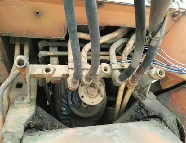 Used hitachi mini wheel excavator hitachi WH04 / secondhand hitachi wheel excavator for sale Model: WH04