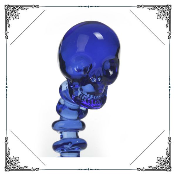 Glass Dabber Colorful Skull Oil Rig Dab Tool For Smoking Accessories Glass Pipes