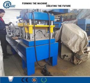 Poder ±2mm de Ridge Cap Roll Forming Machine 5.5KW que corta a tolerância