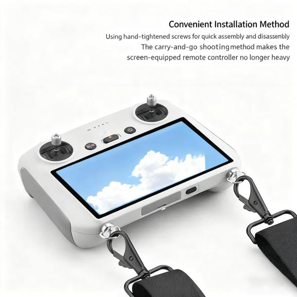 DANSKY Ready to Ship Universal Lanyard Shoulder Strap for Drone Remote Controller with Screen - Adjustable, Quick-Release Design