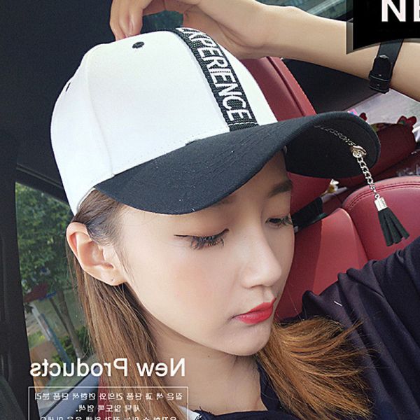 2018 Spring and Summer Trendy girls ball cap with assorted color, balseball hats and caps