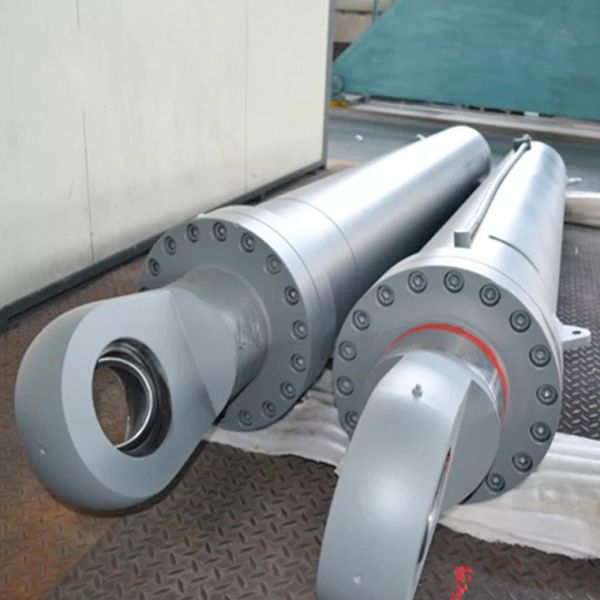 Heavy Duty Piston High Pressure Hydraulic Cylinder Double Acting Long Stroke