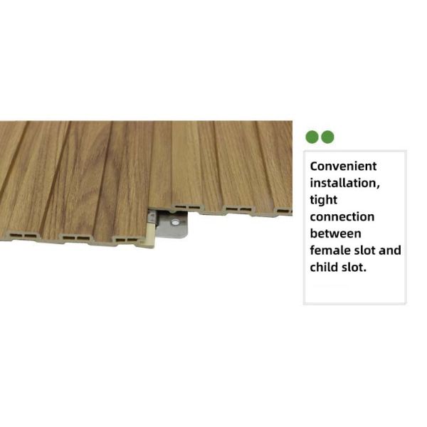 Виниловые облицовочные панели для стен деревянные зерна ПВХ WPC панели для стен для современного домашнего офиса