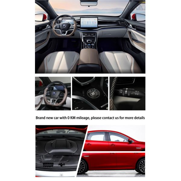 Vehículos eléctricos de nueva energía chinos contemporáneos 420KM Pure Byd Qin Plus