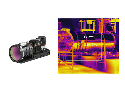 25mm Lens Cooled Infrared Camera Module with 320x256 Resolution and 20mK NETD for Optical Gas Imaging and Gas Leak Detection