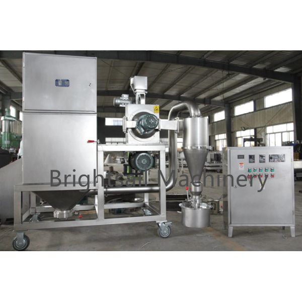 20-1800kg Per Hour Yield 60-2500 Mesh Powdr Fineness Powder Crusher Machine
