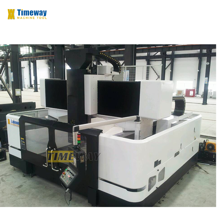 3-Axis High Precision CNC Portal Milling Machine with 0.04mm Positioning Accuracy