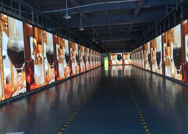 Lightweight Backdrop Design P3 P4 P5 P6 Indoor LED Video Wall , Stage Concert Display