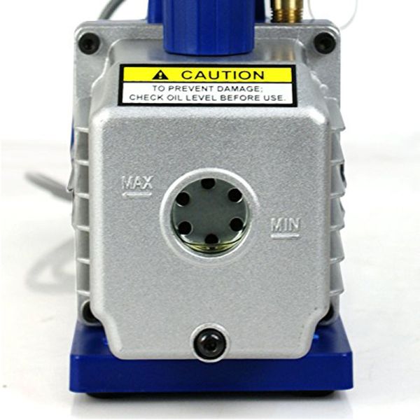 100 Microns 70L/Min 2.5CFM 1/4Hp 1 Stage Air Vacuum Pump