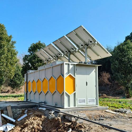 15 tonnes d'équipement de traitement des eaux usées solaires pures Structure de nid de miel Rotation à 360 degrés