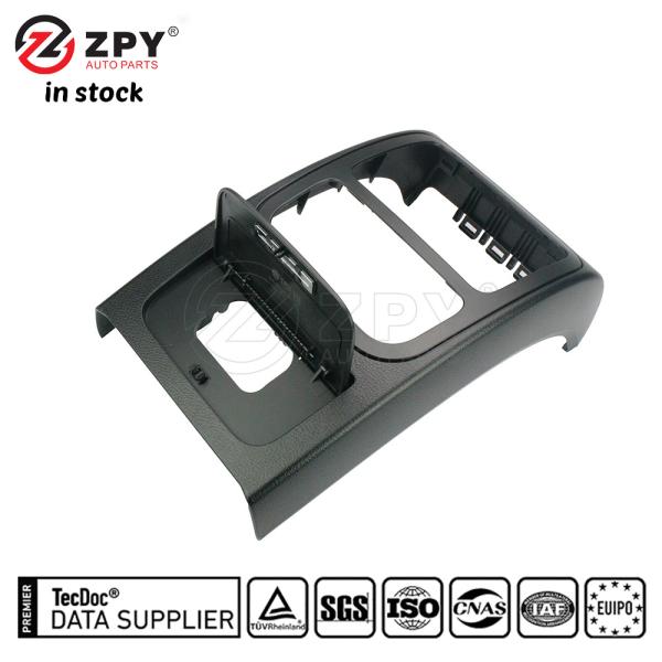 ZPY 3AD864298GTKK Air Conditioner Outlet Rear Frame Black For Porsche Cayenne