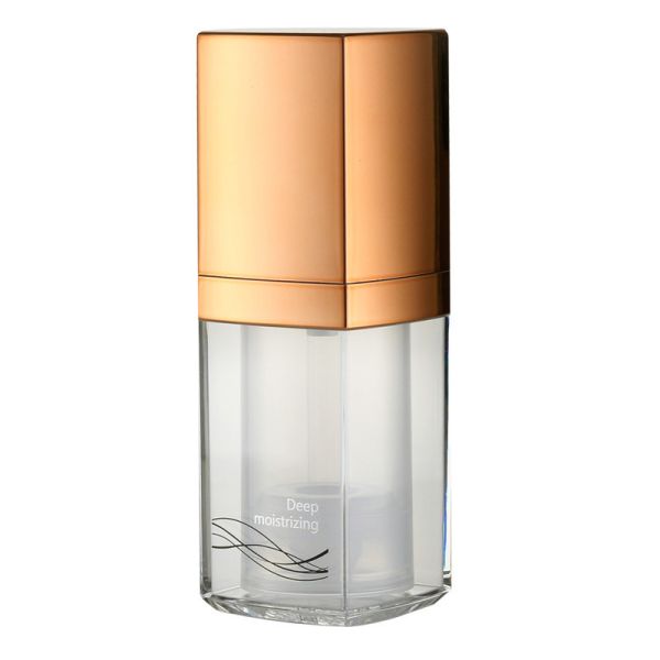 JL-AB208 15ml 30ml 50ml SAN / PP Airless Pump Bottles For Cosmetics