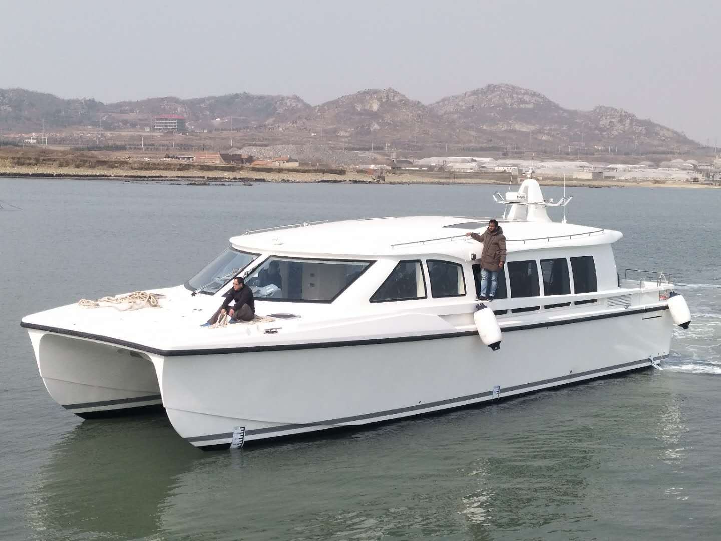 Safe Reliable Catamaran Ferry Offshore Passenger Transport Catamaran