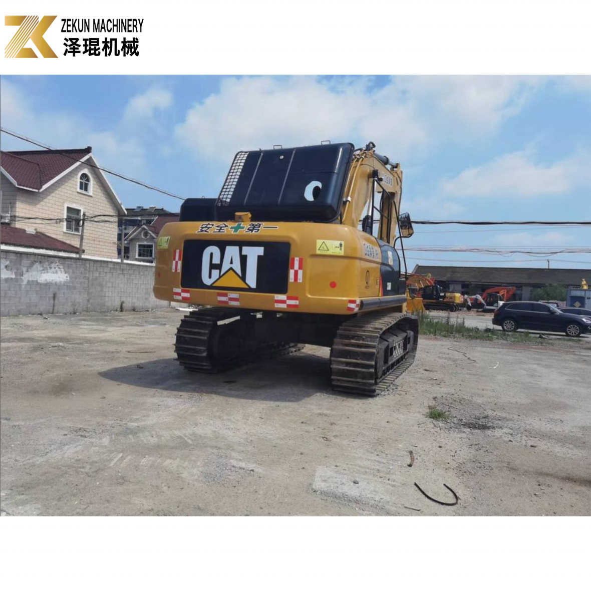 Японский CAT336 CAT336D Использованный экскаватор 36тон для тяжелых работ