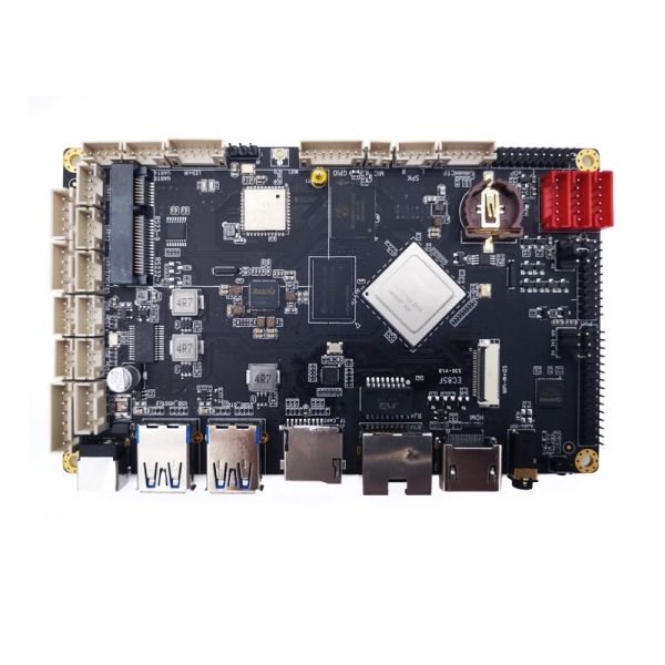 RK3576 Industrial Control Mother Board with 8K Decoding PCI-E Interface 4G Module and 32G EMMC Storage Options