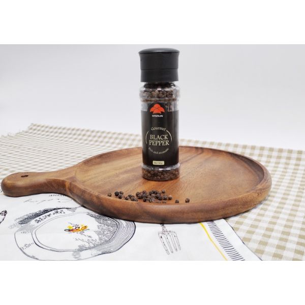 Molinillos de plástico de 100 ml con botellas de plástico