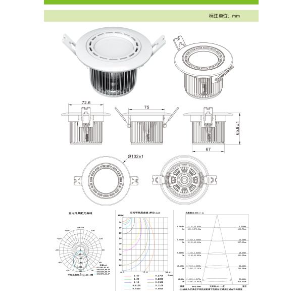7 watt led Down lamps |indoor lighting| LED Ceiling lights |Energy lamps