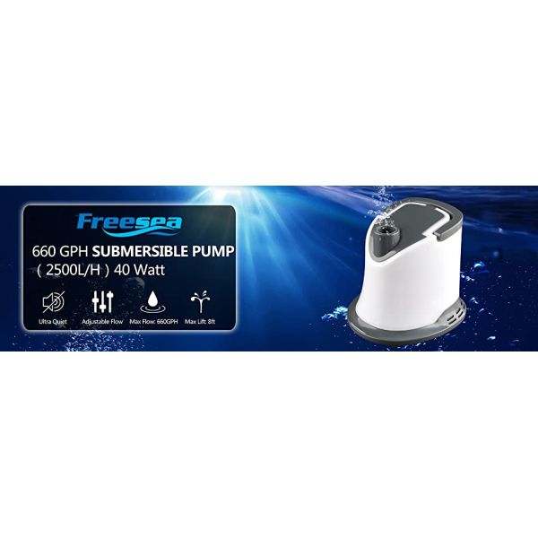 Многошаговая водяная помпа погружающийся аквариума Freesea Abs