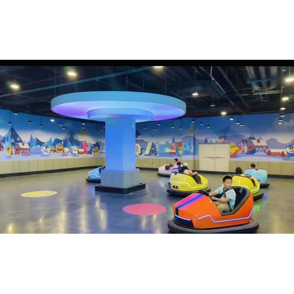 Electric Kiddie Bumper Cars 2 Persons High Durability For Entertainment