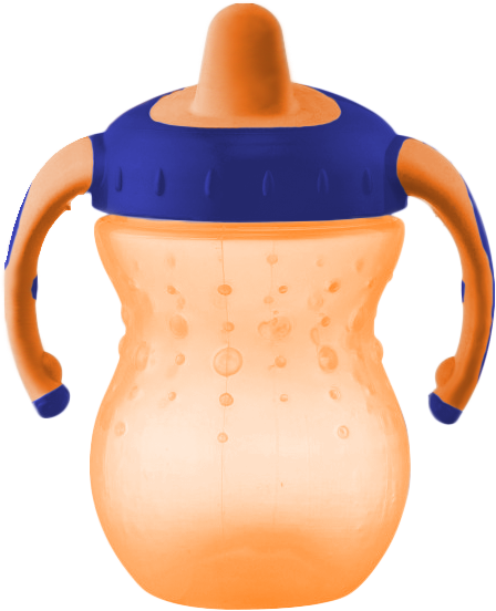 240 ml de silicone résistant aux gouttelettes tasse d'entraînement pour nourrissons bouteilles d'eau tasse de lait maternel