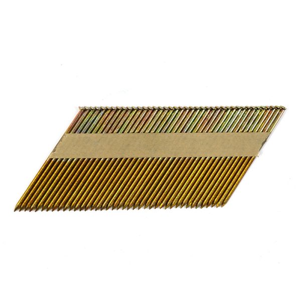 Electro Galvanised Ring Shank Nails 12um 3.1x90mm Q235 Carbon Steel For Framing