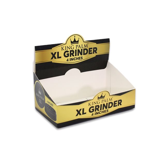 Настраиваемая трава травяная мельница упаковочная коробка дисплей 350-400г белый картон